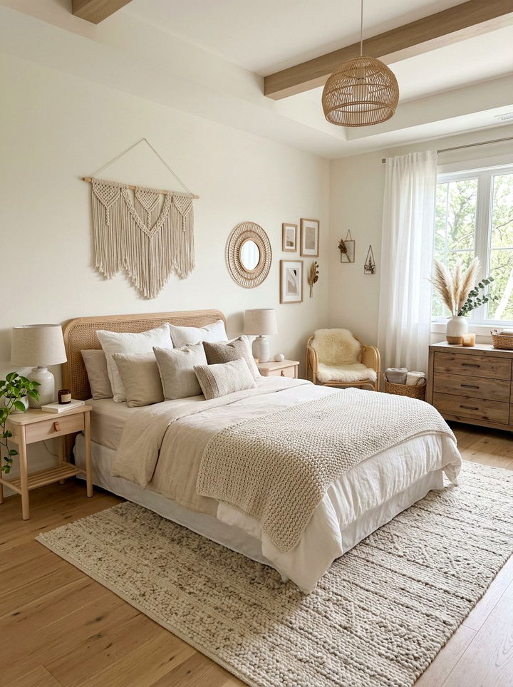 Neutral Color Palette - 30 tiny bedroom ideas