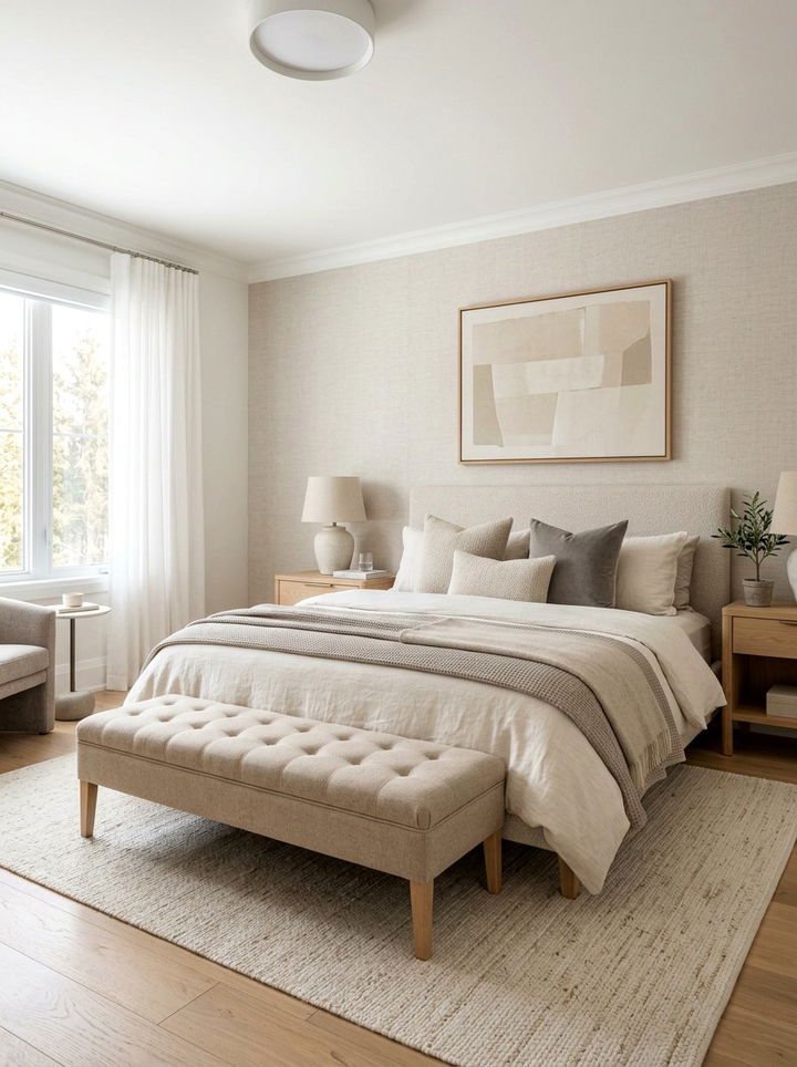 Neutral Color Palette Bedroom - 30 penthouse bedroom ideas