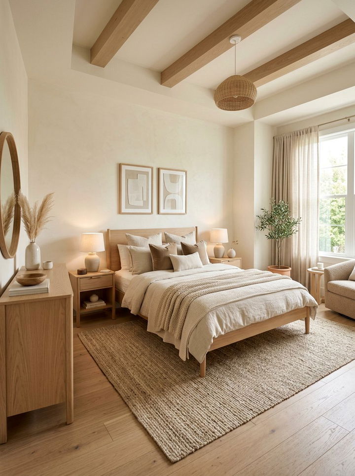Neutral Color Palette Bedroom - 30 airy bedroom ideas