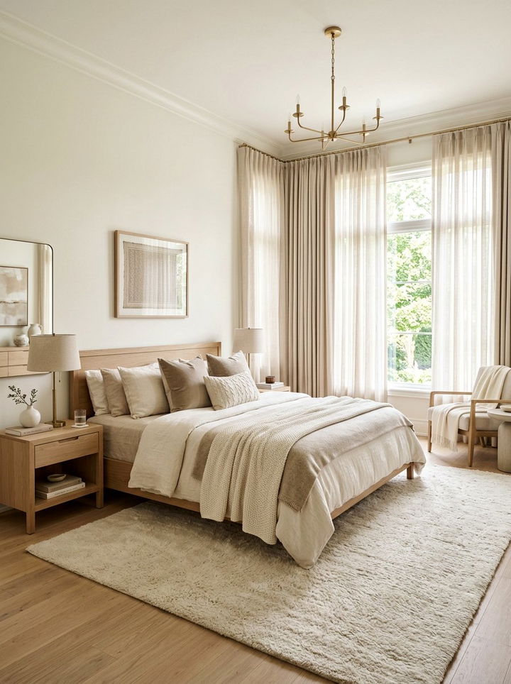 Neutral Color Palette Master Suite - 30 luxury bedroom ideas
