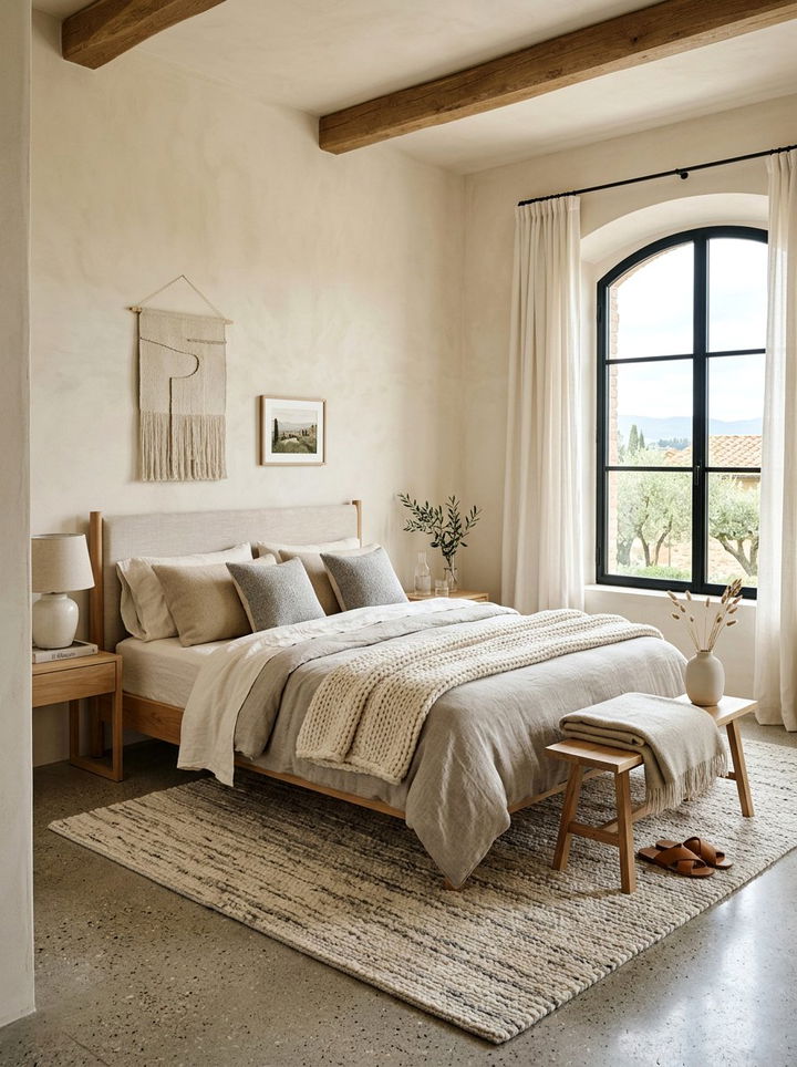 Neutral Italian palette - 30 Italian bedroom ideas