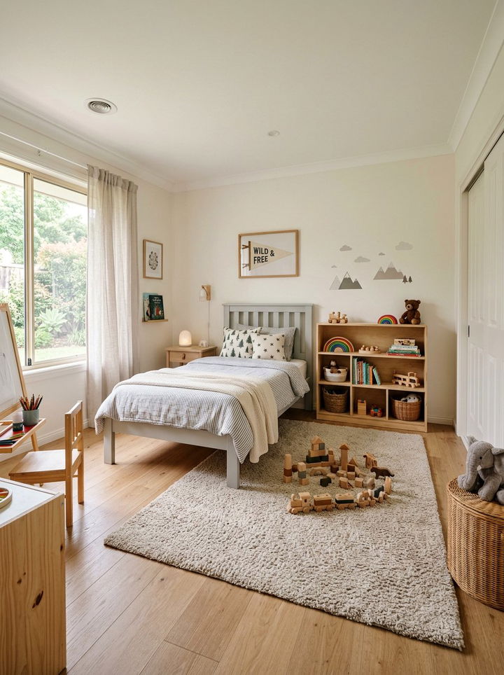 Neutral Kid Bedroom - 30 soft neutral bedroom ideas