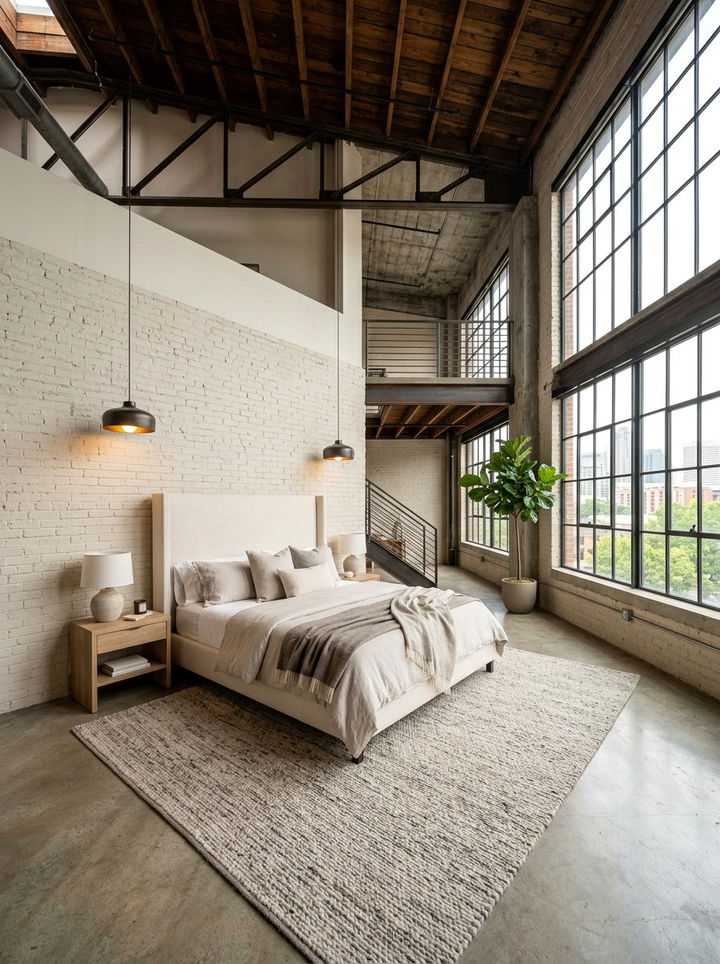 Neutral Loft Bedroom - 30 neutral bedroom ideas