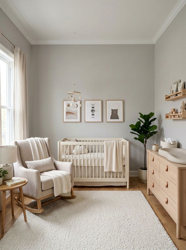 Neutral Nursery - 30 neutral bedroom ideas