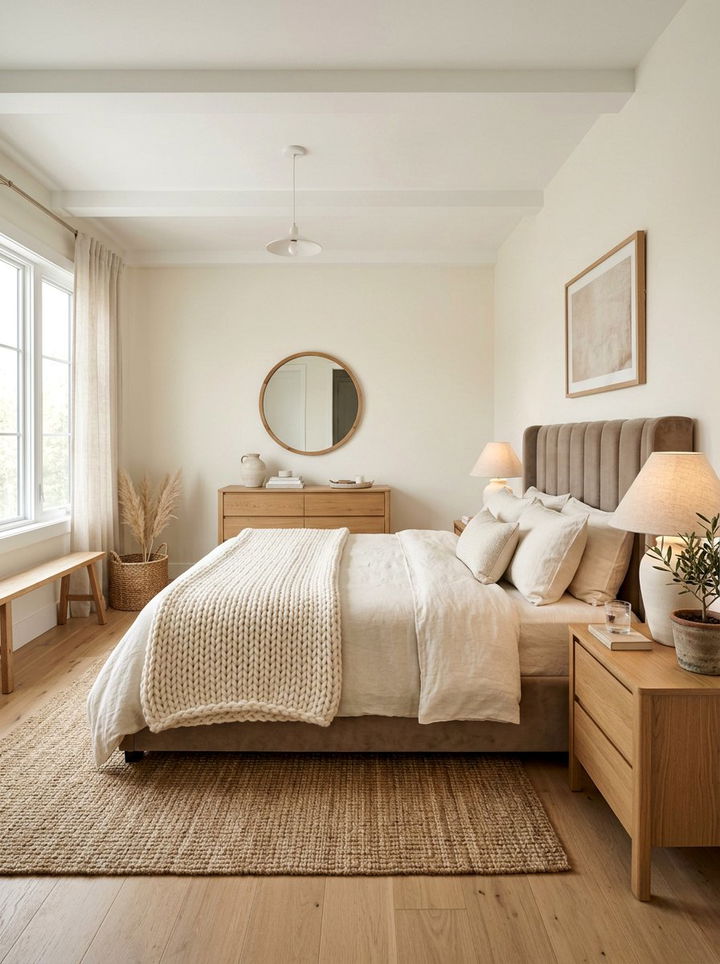 Neutral bedroom - 30 creative bedroom ideas