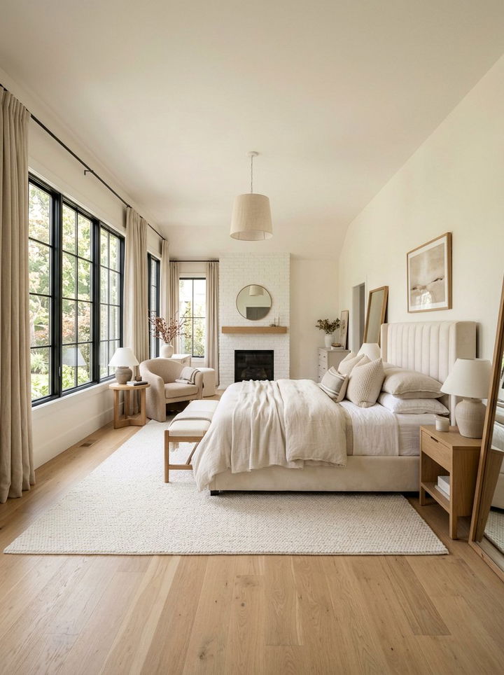 Neutral master bedroom color palette - 30 new construction bedroom ideas