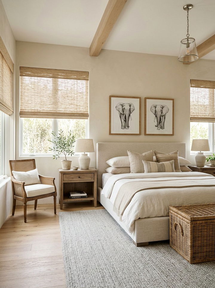 Neutral safari bedroom - 30 safari bedroom ideas