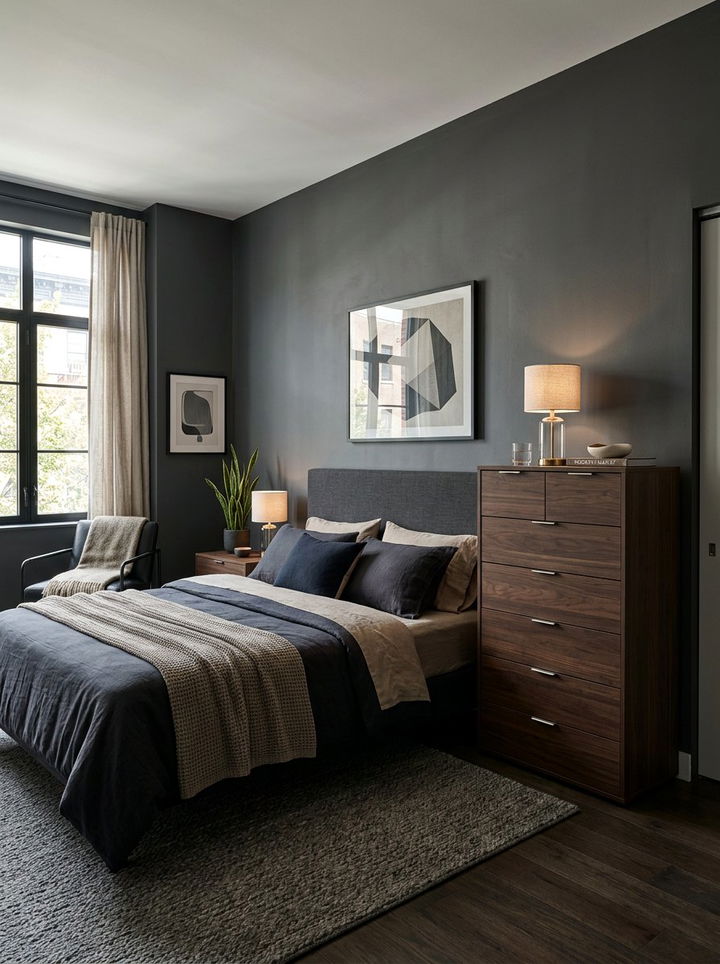 Nightstand And Tall Chest Combo - 30 bedroom furniture arrangement