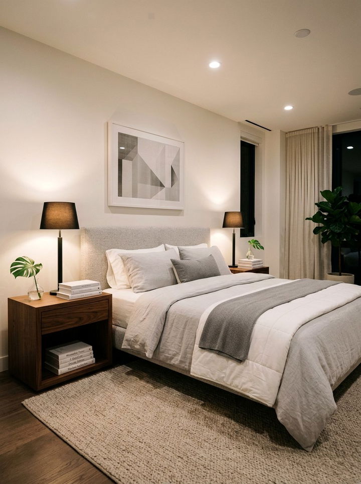 Nightstand Styling - 30 bedroom staging ideas