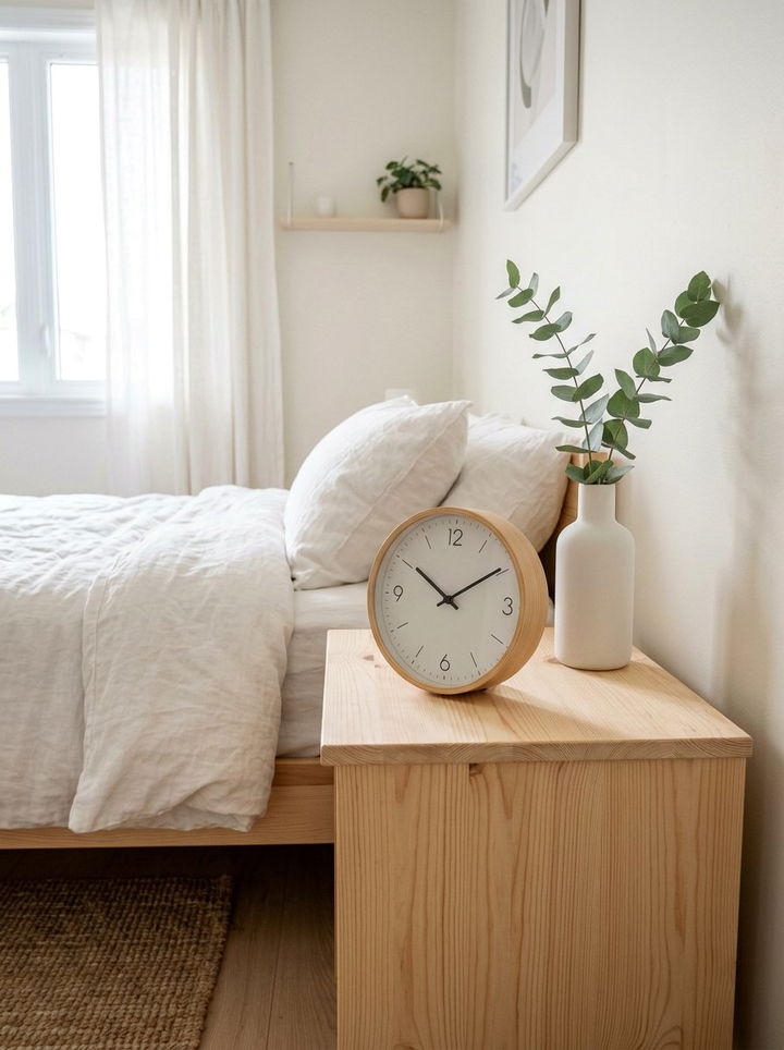 Nordic style desktop clock - 30 bedroom alarm clocks