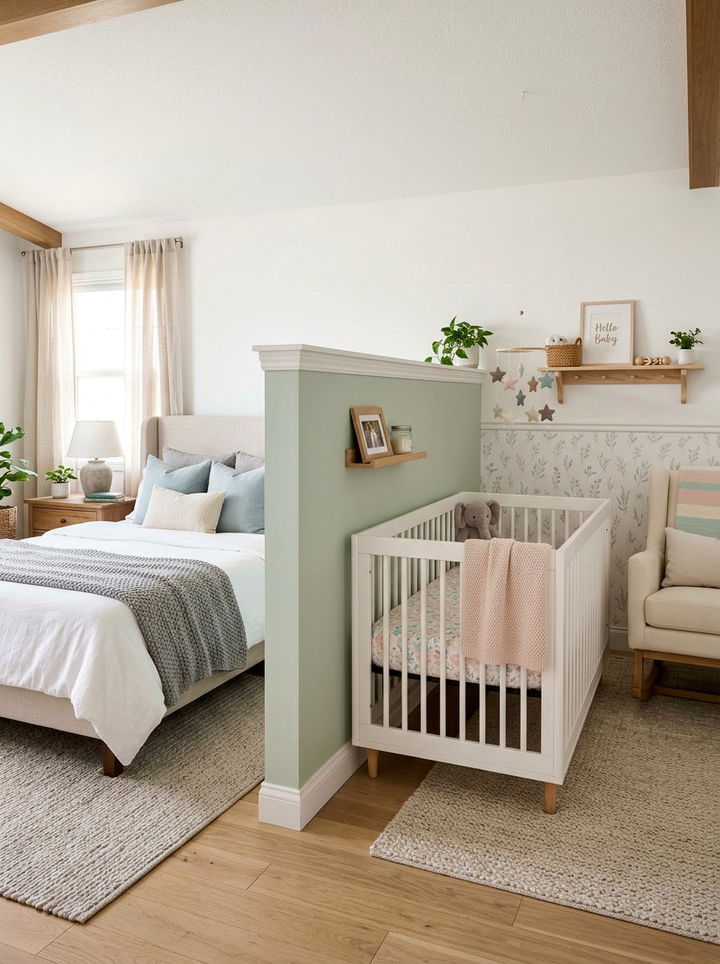 Nursery Bedroom Half Wall - 30 bedroom half wall ideas