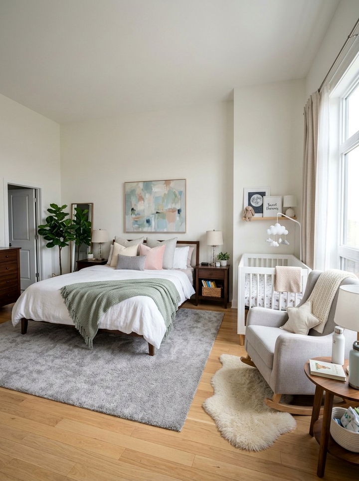 Nursery Corner In Master Bedroom - 30 bedroom furniture arrangement