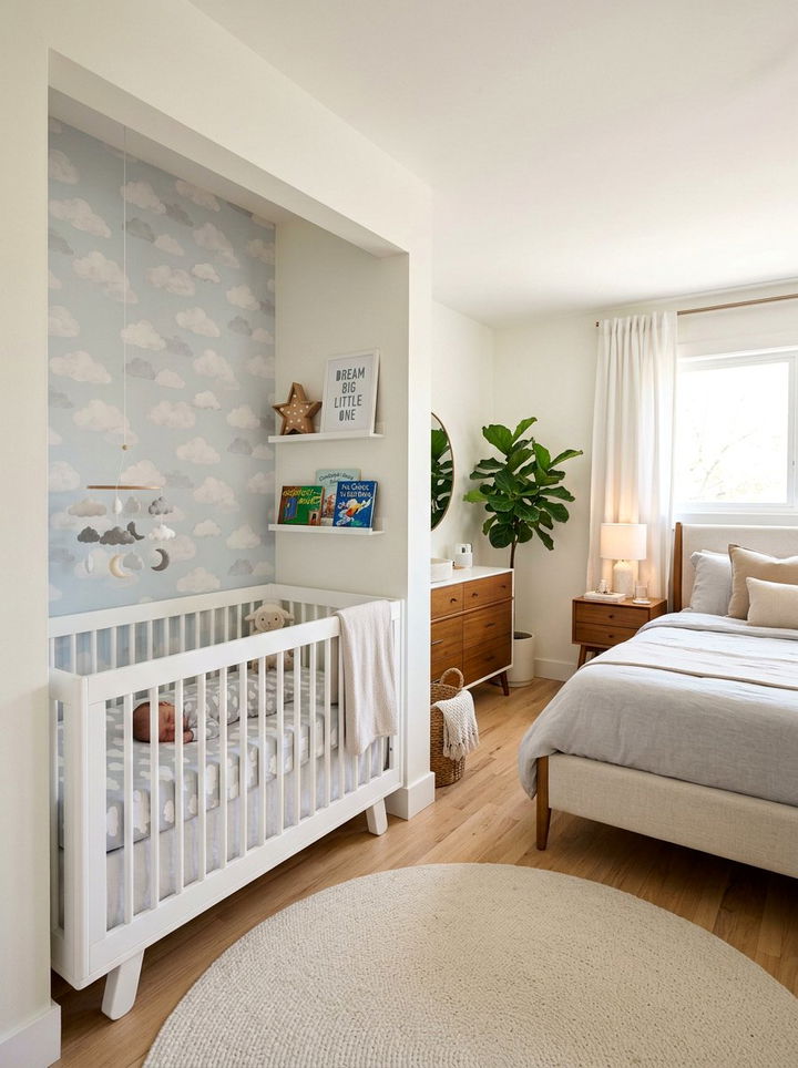 Nursery Corner Setup - 30 bedroom niche ideas