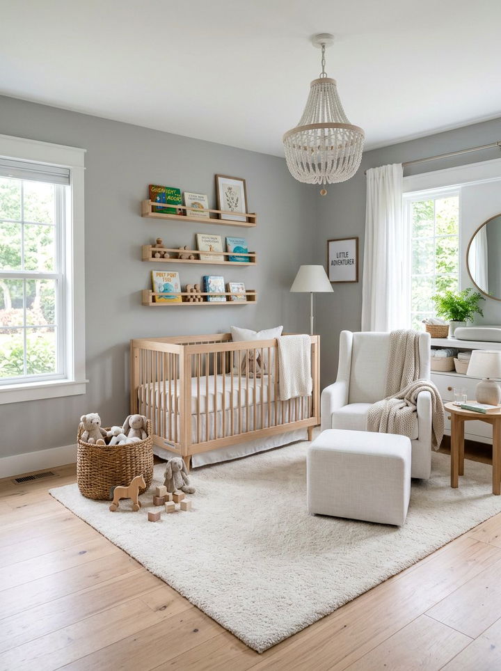 Nursery Farmhouse Bedroom - 30 farmhouse bedroom ideas