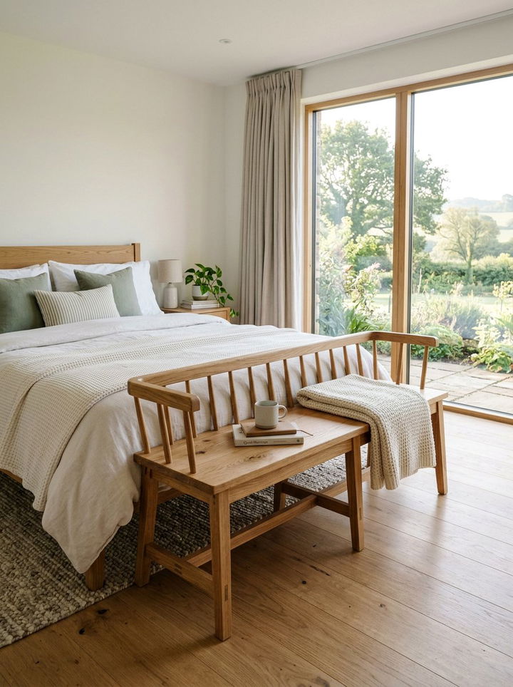 Oak Bench For Bedroom - 30 bedroom oak furniture ideas