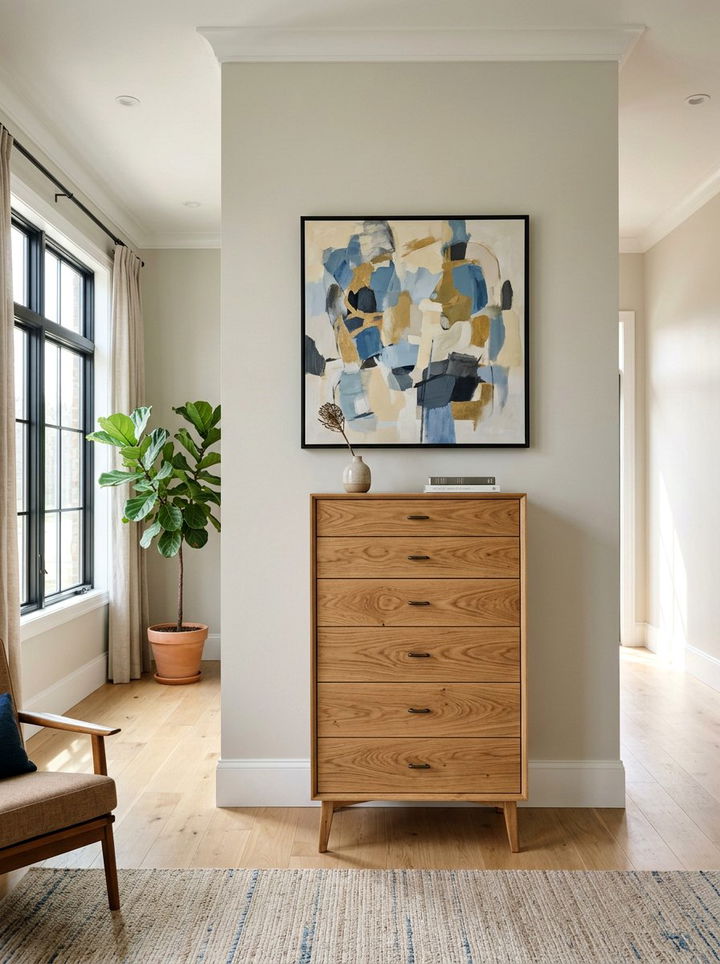 Oak Tallboy Chest - 30 bedroom oak furniture ideas