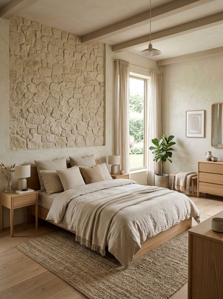 Oatmeal Bedroom - 30 serene bedroom color ideas