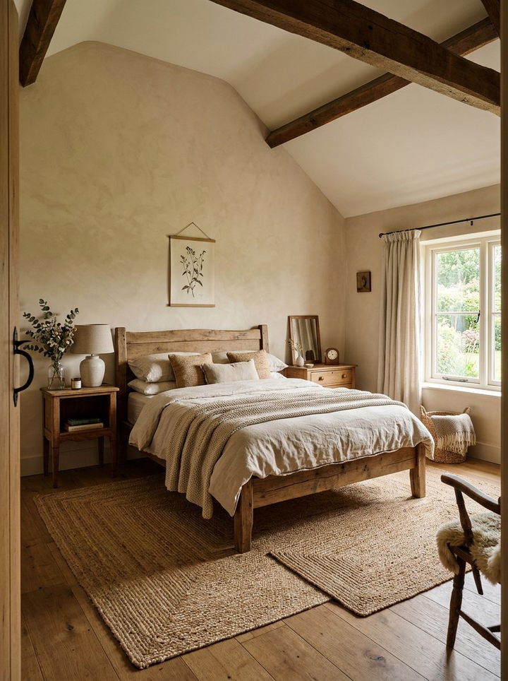 Oatmeal - 30 subtle bedroom color ideas