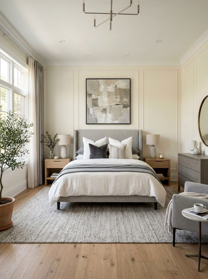 Off White And Grey Bedroom - 30 off white bedroom ideas
