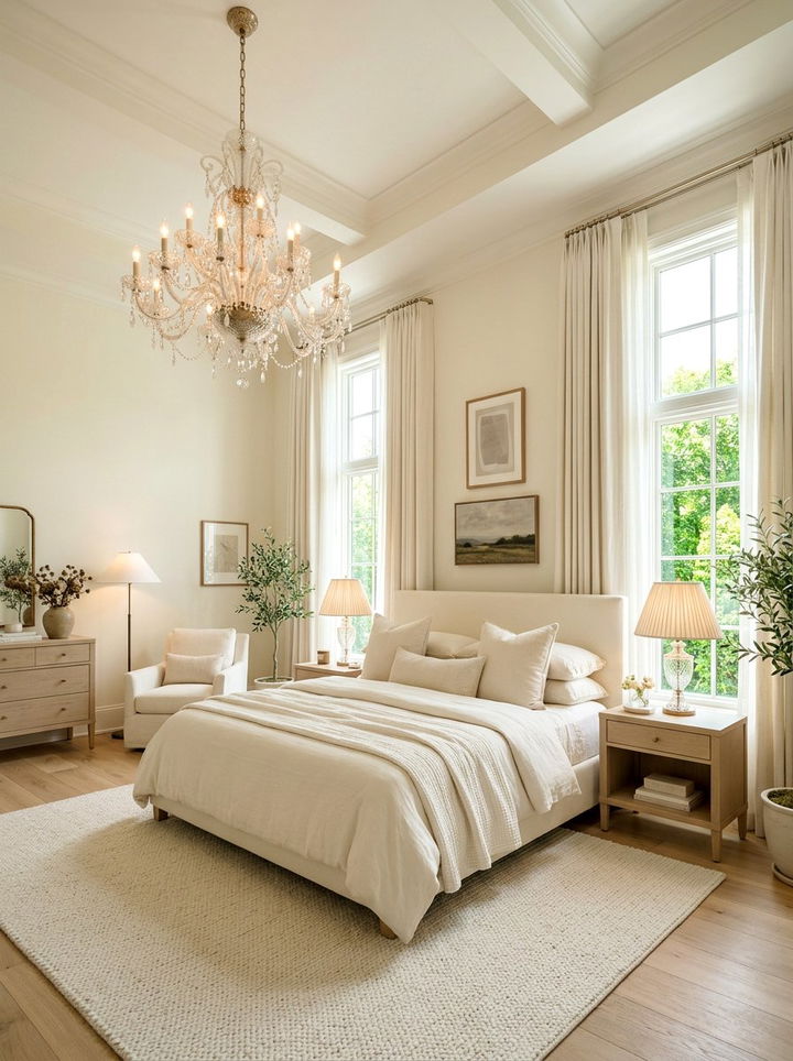 Off White Bedroom Lighting - 30 off white bedroom ideas