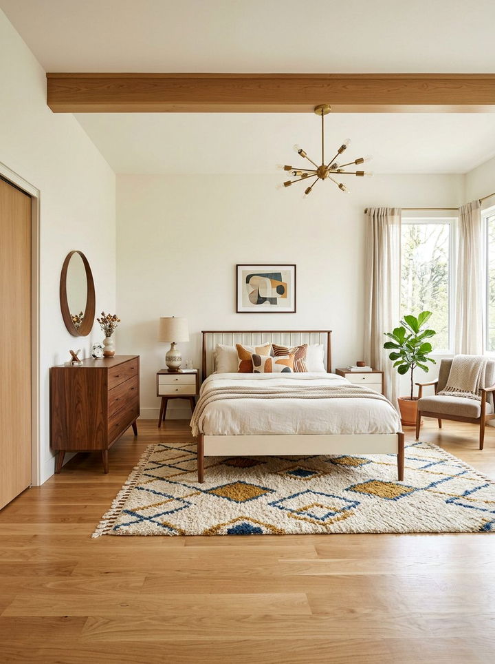 Off White Mid Century Modern Bedroom - 30 off white bedroom ideas