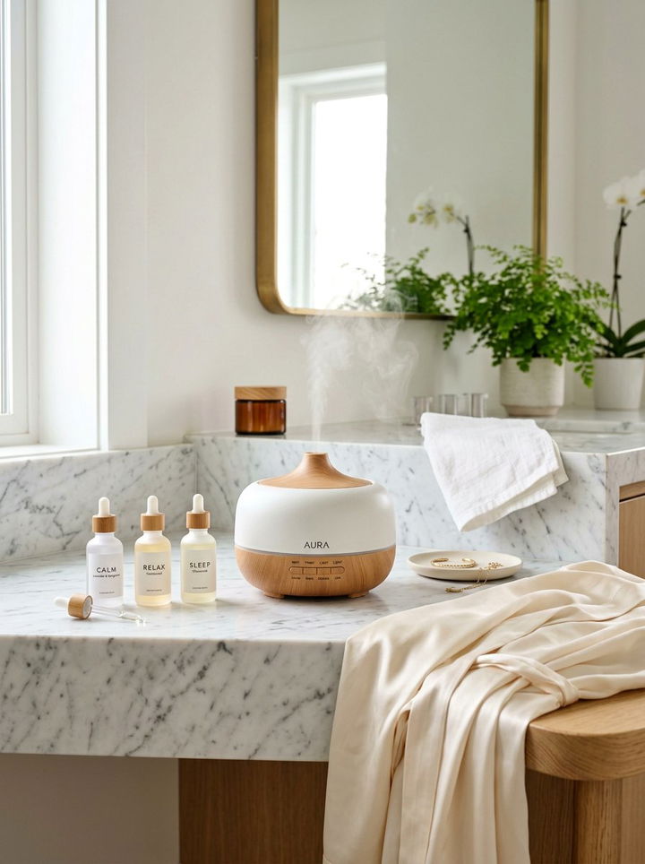 Oil Diffuser Sound Machine - 30 bedroom white noise machines