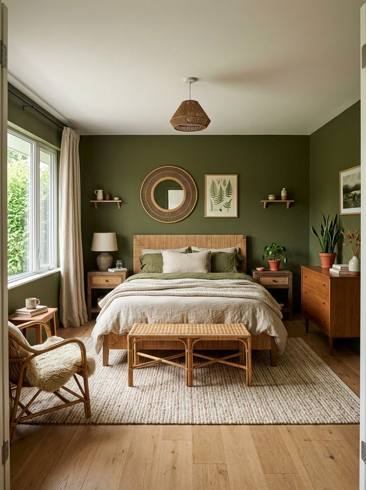 Olive Green Bedroom Paint - 30 bedroom paint colors