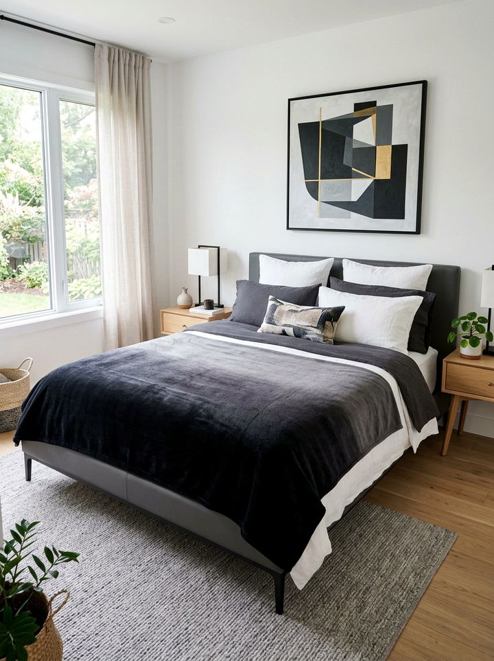 Ombre Gradient Fleece Blanket - 30 bedroom fleece blankets