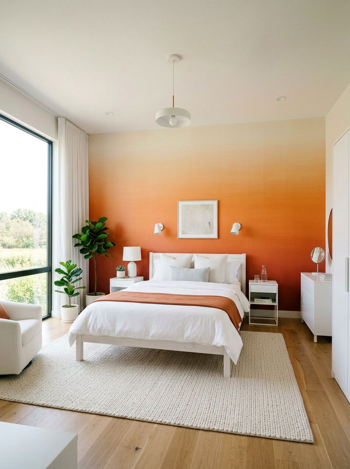 Ombre wallpaper bedroom - 30 bedroom modern wallpapers