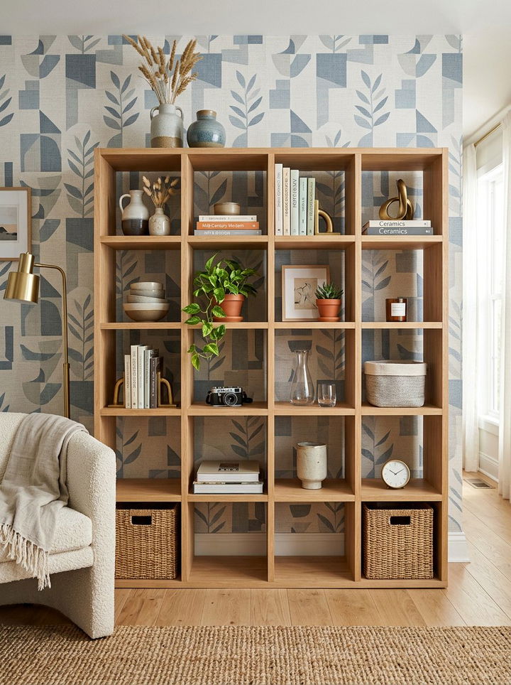Open Back Cube Shelving - 30 bedroom storage cubes