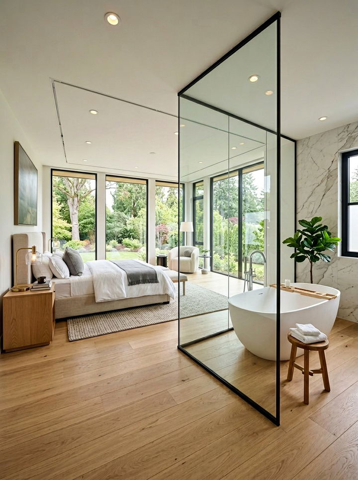 Open Concept Bedroom - 30 relaxation bedroom ideas