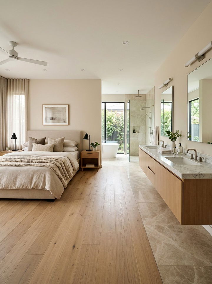 Open Concept Master Suite - 30 open concept bedroom ideas