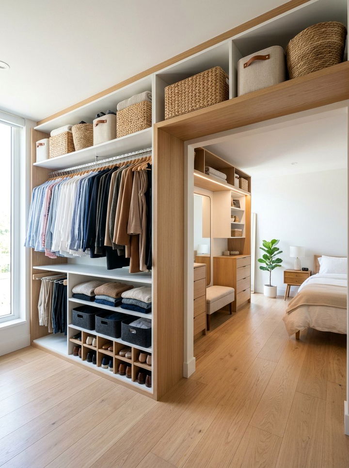 30 Bedroom Walk-in Closet Ideas for Luxury Storage