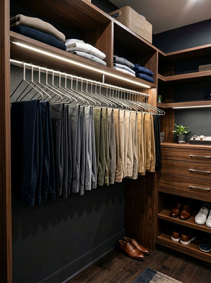 Open Ended Hangers - 30 bedroom space saving hangers