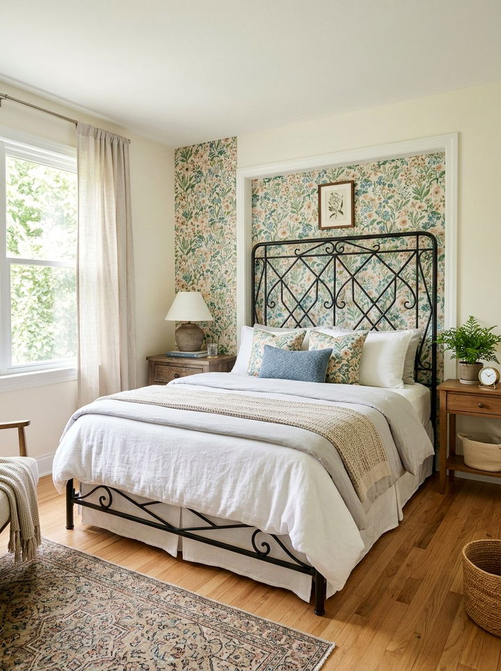 Open Frame Metal Headboard - 30 bedroom metal headboards