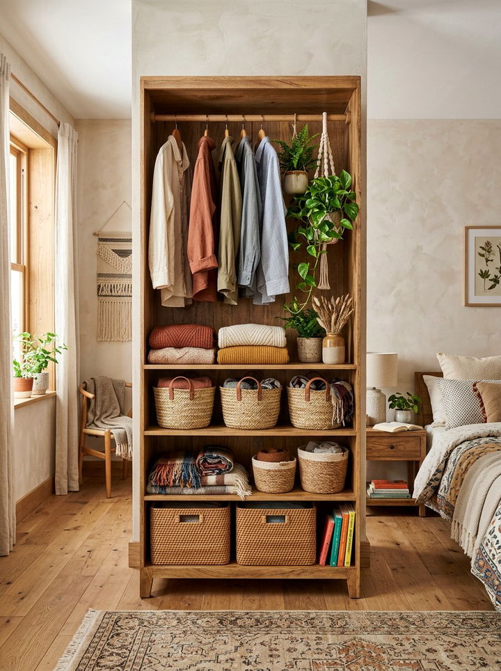 Open Shelf Bedroom Armoire - 30 bedroom armoires