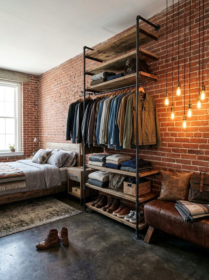 Open Wardrobe - 30 bedroom wardrobes