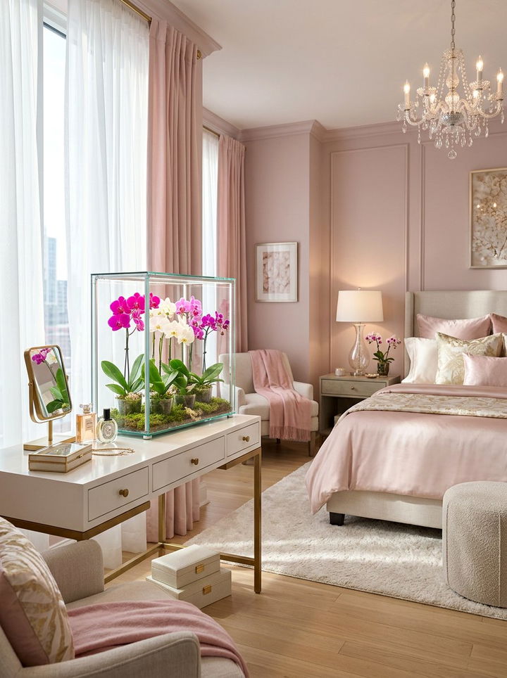 Orchid Display Case - 30 bedroom terrariums