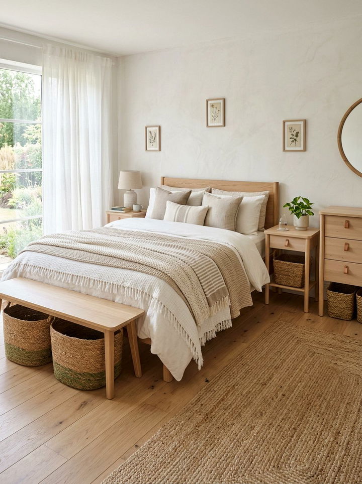 Organic Cotton Bedroom - 30 handwoven bedroom ideas