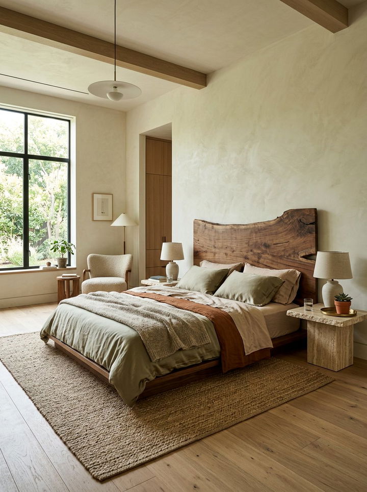 Organic Modern Bedroom - 30 retreat bedroom ideas