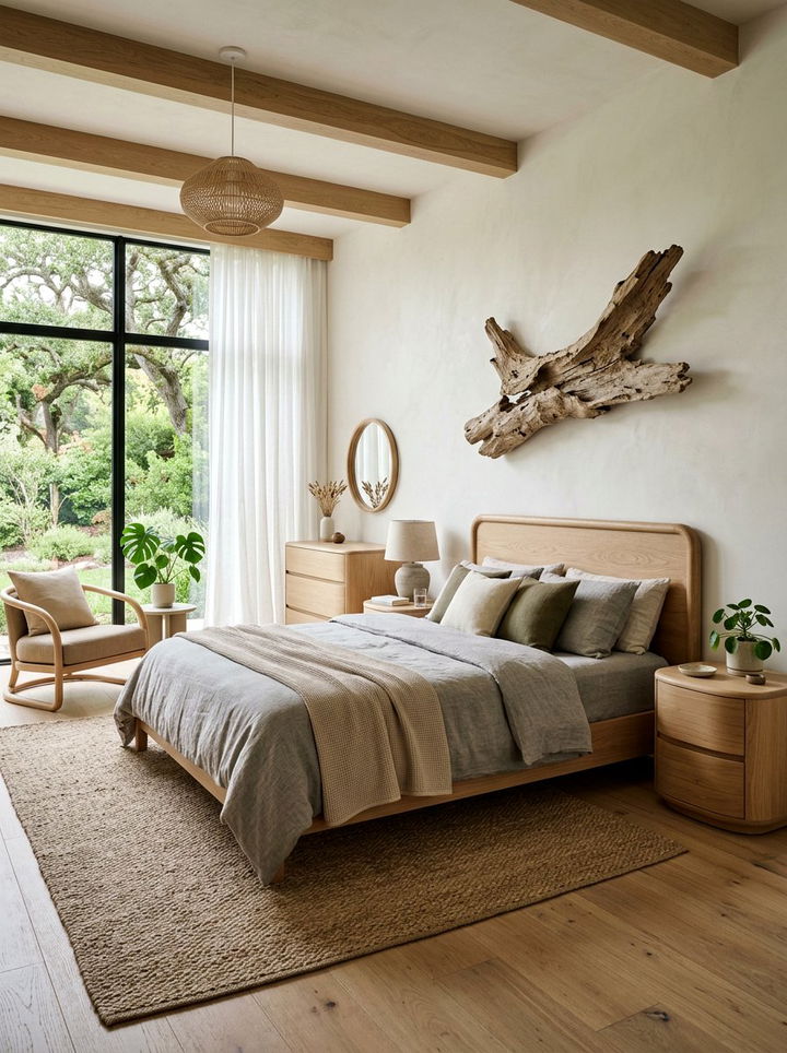 Organic Modern Bedroom - 30 viral bedroom ideas