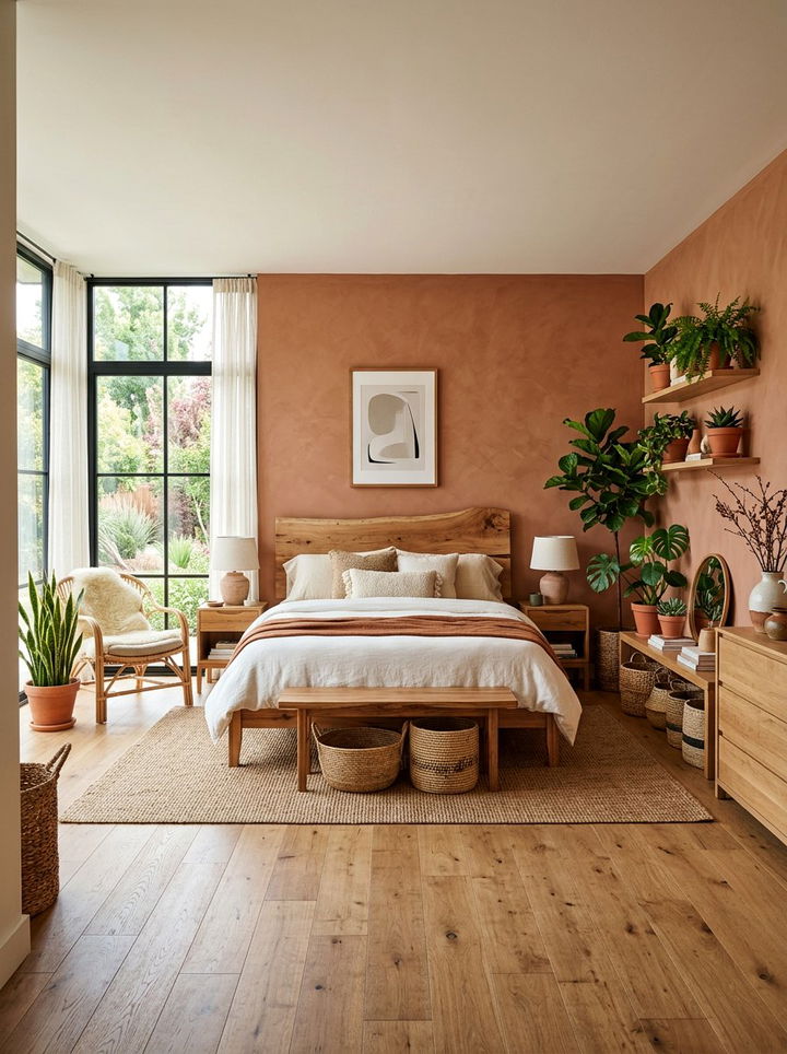 Organic Modern Bedroom - 30 model home bedroom ideas