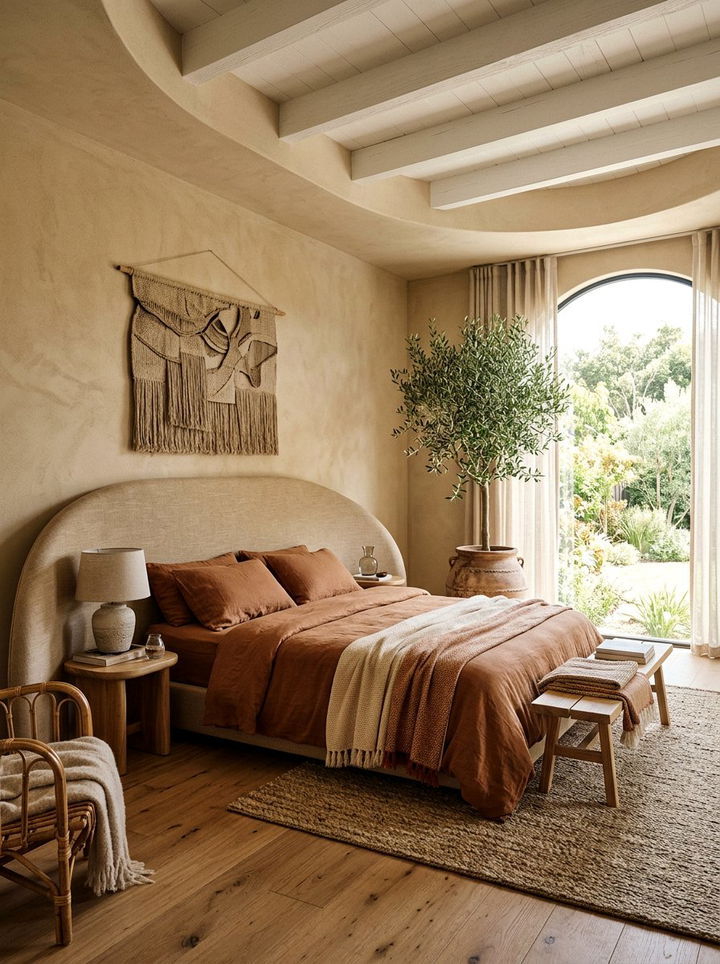 Organic Modern Bedroom - 30 neutral bedroom ideas