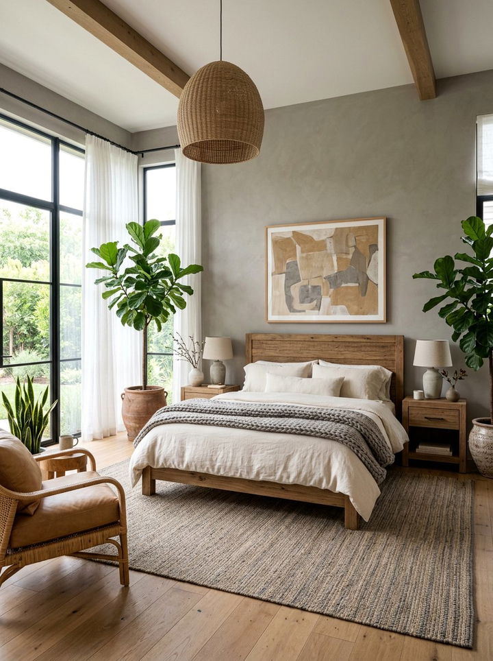 Organic Modern Master Bedroom - 30 magazine bedroom ideas