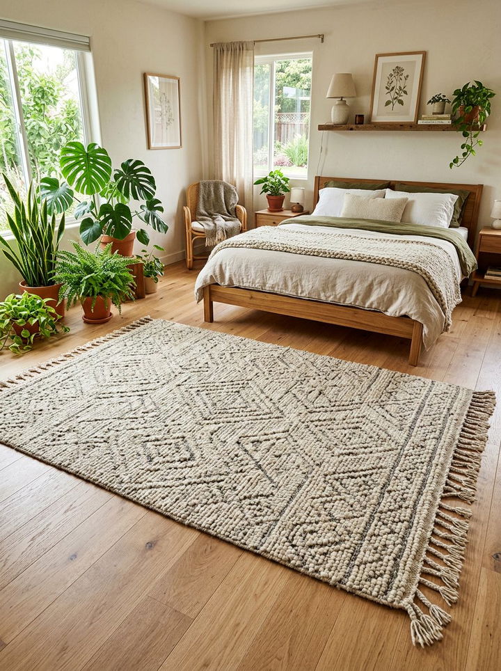 Organic Wool Rug - 30 bedroom wool rugs