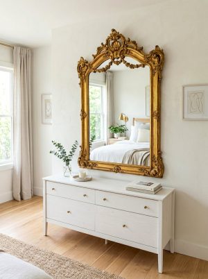 Ornate Gold Mirror