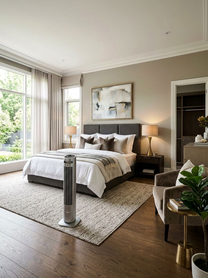 Oscillating Tower Fan For Large Master Suite - 30 bedroom tower fans