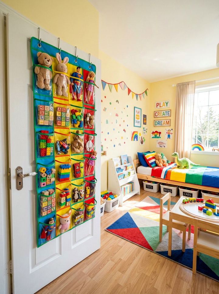 Over Door Children Toy Storage - 30 bedroom over door organizers