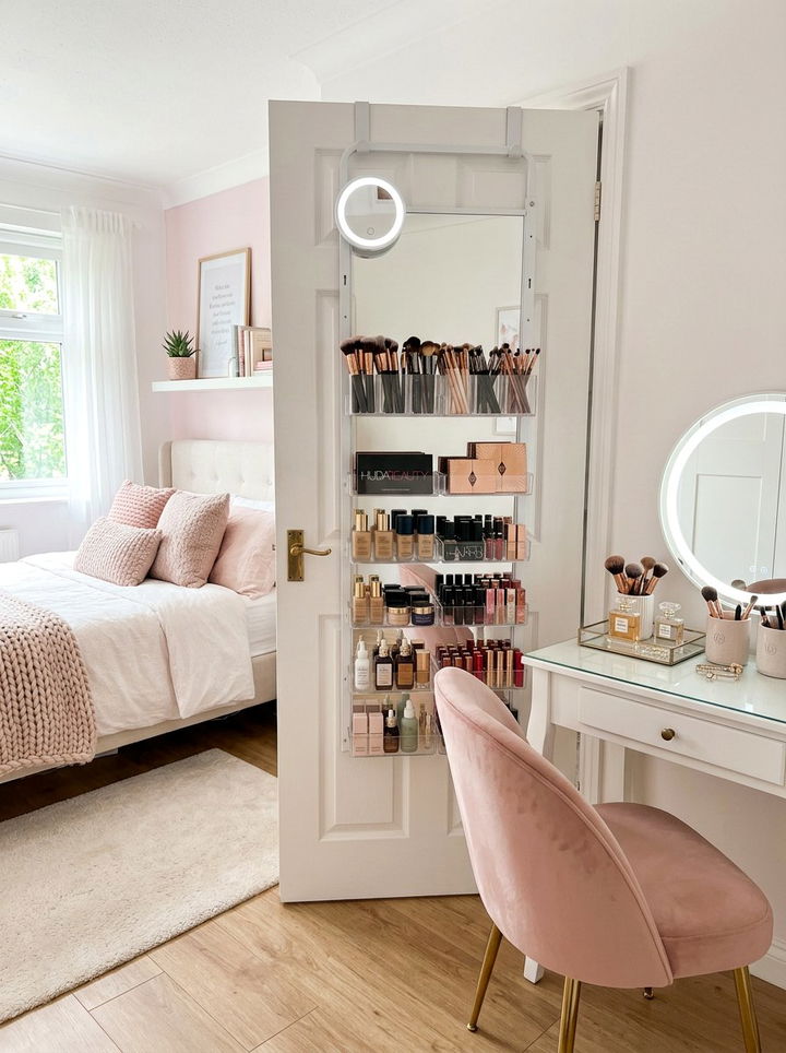 30 Bedroom Over Door Organizers to Save Valuable Space