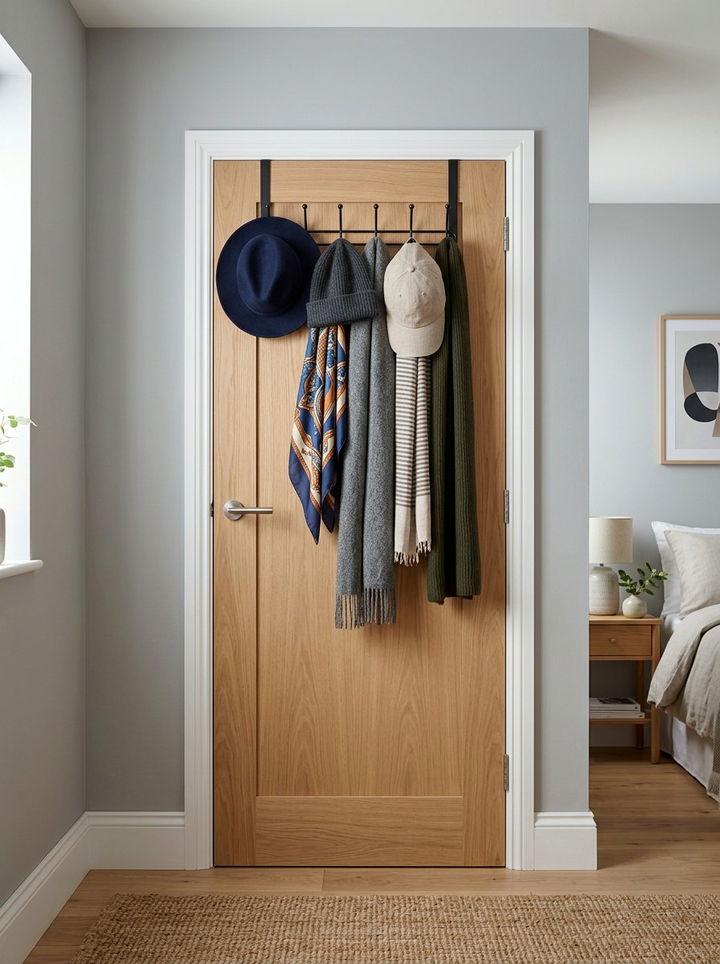 Over The Door Rack - 30 bedroom hacks